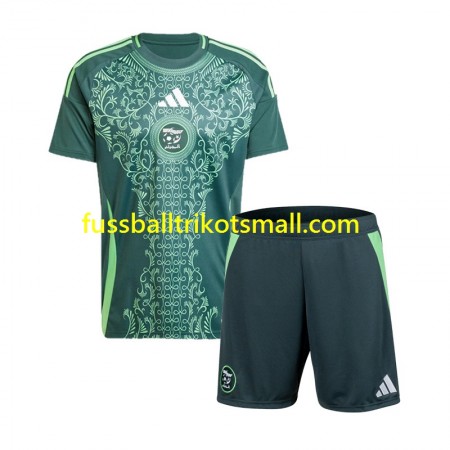 Fußballtrikots Algerien Kinder 2024-2025 Kurzarm Auswärts-trikot kaufen